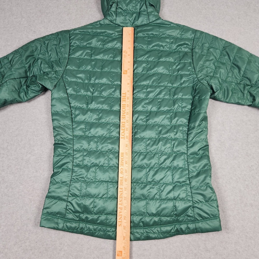 Patagonia Nano Puff Hoody Mens Small Green Primaloft Insulated Packable Hiking - Picture 8 of 15